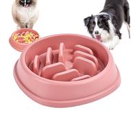 Gamelle pour chien à alimentation lente - Gamelle pour chien - Plats labyrinthes à alimentation lente pour animaux de compagnie - Gamelle anti-suffocation, harnais interactif pour chien avec