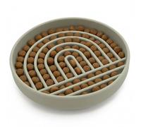 Gamelle pour Chien à Alimentation Lente : la gamelle de ralentissement est Un Bol Puzzle Moderne en Silicone et Un Tapis à lécher. Manger Lentement, arrêtez de Avaler, Facile à Utiliser. Passe au