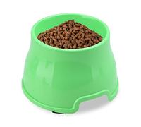 Gamelle pour Chien à Longues Oreilles - Gamelle surélevée pour Nourriture et Eau - Grande gamelle antidérapante - Gamelle surélevée pour Chiens de Petite, Moyenne et Grande Taille (M, Vert)