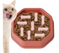 Gamelle pour chien avec alimentation lente - Gamelle anti-étouffement, gamelle antidérapante pour chiens, chiots, chats, entraînements de la nourriture aquatique | Design intelligent empêche la