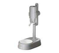 Gamelle pour chien avec distributeur d'eau intégré - Nourriture lente sur pied - 750 ml - Gourde réglable en hauteur - Anti-goutte - Pour animaux de compagnie, petits animaux, chiots, chats, lapins