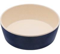 Gamelle pour chien, BecoBowl - Bamboo-midnight-blue-L