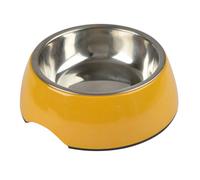 Gamelle pour Chien & Chat ""Bol Inox"" 14cm Moutarde