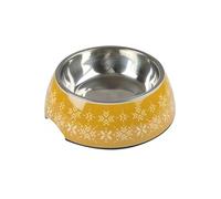 Gamelle pour Chien & Chat "Ethnic" 17cm Moutarde