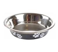 Gamelle pour Chien & Chat Motifs Pattes 12cm Noir Noir G