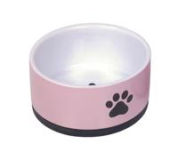 Gamelle pour chien en céramique Nobby Pet Paw Rose 1,1 L