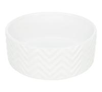 Trixie – Mangeoire pour chiens T25025 – Céramique Ø 20 cm 1,6 L Blanc