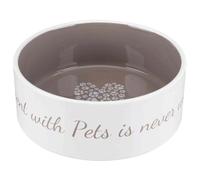 Gamelle pour chien en céramique Trixie Pet's Home Blanc TU