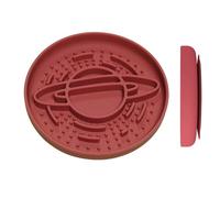 Gamelle pour chien en silicone anti-étouffement, antidérapante, pour animaux de compagnie de taille moyenne, pour lécher, manger et se tenir debout, à l'intérieur et à l'extérieur, à la maison, au