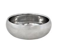 Gamelle pour chien et chat Duvoplus Brushed Smooth Gris 16x16x6,4 cm