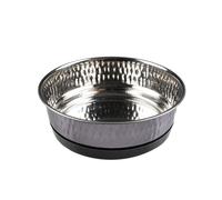 Gamelle pour chien et chat Duvoplus Glossy Fix Noir 20,3x20,3x6,6 cm