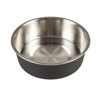 Gamelle pour chien et chat Duvoplus Matte Fix Noir 12,8x12,8x4,4 cm