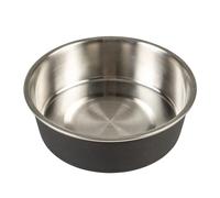 Gamelle pour chien et chat Duvoplus Matte Fix Noir 12,8x12,8x4,4 cm