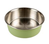 Gamelle pour chien et chat Duvoplus Matte Fix Vert 11,1x11,1x4 cm
