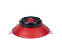 Gamelle pour chien - Jouet interactif avec ventouse - Gamelle antidérapante pour nourriture liquide avec boule roulante - 18,5 x 6,2 cm - Pour traiter l'eau, les collations, apaiser