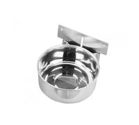 Gamelle pour chien - Nobby - Inox - Fixation murale - Gris
