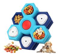 Gamelle pour chien - Plateau rotatif interactif à lécher, jouet d'alimentation pour chiot avec design anti-étranglement, alimentation lente pour les petits espaces, solution de repas pour animaux de