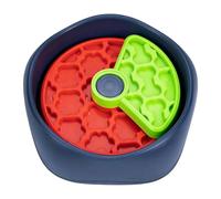 Gamelle pour chien qui mange lentement, bol de friandises interactif antidérapant | 3 positions de rotation anti-ingestion Slow Feeder - Pour chiots, entraînement, santé, comportement alimentaire