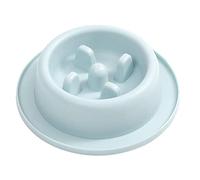 Gamelle pour chien Slow Feeder - Puzzle amusante - Gamelle interactive ronde - Qualité alimentaire - Design antidérapant - Pour petits chiots, petites et moyennes races - Mouillé - Forme amusante