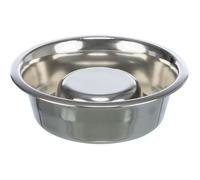 Gamelle pour chien - Trixie - Slow Feeding - Acier inoxydable - Anti-dérapante - Rond