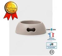 Gamelle pour Chien - United Pets - Pappy - Gris Clair - 2200 ml - Durable et Lave-vaisselle