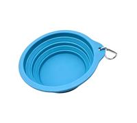 Gamelle pour Chiens et Chats, Tasse Pliable en Silicone avec Laisse ou Clip de, Conception Facile à rincer, Lot de 2 gamelles Pliables pour Chien de 650 ML, Portable, randonnée, Tasse d ' Eau pour à