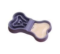 Gamelle pour chiot, design d'alimentation lente, mangeoire antidérapante, gamelle portable et sûre pour chiens et chiots, idéale pour la maison, les voyages, une utilisation en intérieur et en