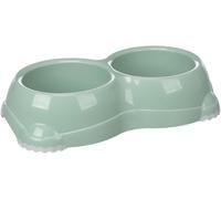 GAMELLE pour LA Nourriture Duplex Leno Vert 2x330ML