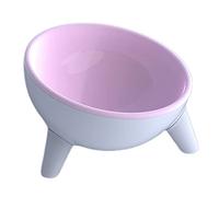 Gamelle pour nourriture antidérapante pour chien - Gamelle pour animaux domestiques - Soulage le stress - Avec support surélevé à 15° - Inclinable - Grand support d'intérieur pour chats