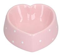 Gamelle pour petits animaux en forme de cœur rose 15 cm/300 ml