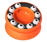 Gamelle pour ralentir la consommation de nourriture | Gamelle rotative pour nourriture humide | Jouet interactif contre les boucles de nourriture sèche pour l'intérieur et l'extérieur