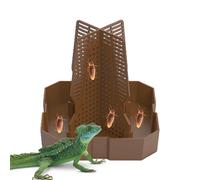 Gamelle pour reptile, gamelle pour lézard, gecko pour animal domestique, bol écologique pour reptile, gamelle pour gecko léopard, améliore le réalisme visuel, pratique à installer pour léopard, dragon