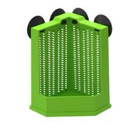 Gamelle pour reptiles | Gamelle pour terrarium à barbe avec ventouse | mangeoire d'angle anti-éclatement accessoires pour animaux de compagnie | pour terrarium support enclos débutant éleveur lézard