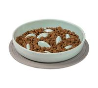Gamelle puzzle pour chat - Gamelles de nourriture pour chat - Mangeoire lente - Anti-étouffement - Bol interactif pour chat - Labyrinthe à lécher - Pour manger lentement