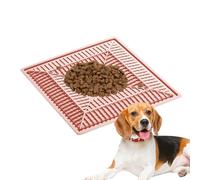 Gamelle puzzle pour chat - Mangeoire lente pour chats, chiots, chatons | Tapis en silicone antidérapant avec distributeur de nourriture pour l'intérieur, l'extérieur, le plaisir des repas