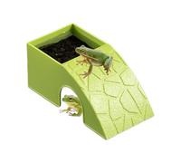 Gamelle Reptile Enclos d'alimentation Décoratif 2 en 1