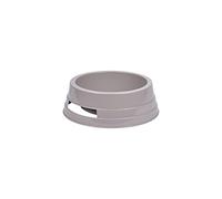 Gamelle Ronde en Plastique Taupe