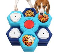 Gamelle rotative multi-couches pour chien | Mangeoire lente interactive pour chiot - Pour intérieur, appartement, dortoir, maison, cuisine, salon, balcon