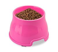 Gamelle surélevée antidérapante pour chien à longues oreilles pour nourriture et eau - Pour chiens de petite, moyenne et grande taille - Taille M - Rose