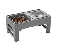 Gamelle Surélevée Chien Station D'Alimentation Lente Anti-Débordement À
