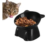 Gamelle surélevée pour chat - Assiette inclinée et haute | Bol d'eau pour chats et chats sans stress, prévention de la fatigue du cou par reflux | Mangeoires pour animaux de compagnie