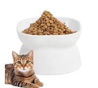Gamelle surélevée pour chat | Bols avec aspect - Utilisable des deux côtés | Bol mignon et tendance pour chatons chiots maison cage et