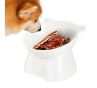 Gamelle surélevée pour chat - Gamelle surélevée pour chat - Gamelle surélevée et inclinée - Gamelle d'eau pour chat et chaton pour travailler sans stress et prévenir la fatigue du cou