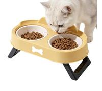 Gamelle surélevée pour chat - Mangeoire surélevée compatible avec Whīsker |