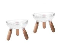 Gamelle surélevée pour chats et chiens - Gamelle surélevée pour nourriture et eau avec support pour protéger la colonne vertébrale et améliorer la posture
