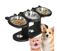 Gamelle Surélevée Pour Chien Distributeur de Nourriture Incliné à 15°