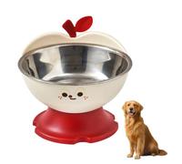 Gamelle Surélevée pour Chien et Chat, Bol INOX 201 Alimentaire avec Support Antidérapant, Distributeur de Eau Écuelle Détachable, pour Repas Quotidien et Protection Cervicale