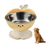 Gamelle Surélevée pour Chien et Chat, Bol INOX 201 Alimentaire avec Support Antidérapant, Distributeur de Eau Écuelle Détachable, pour Repas Quotidien et Protection Cervicale