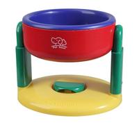 Gamelle surélevée réglable pour chien avec mangeoires pour la plupart des tailles de chien - Couleur vive - Ventouse réglable
