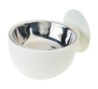 Gamelle Suspendue pour Chien en Acier Inoxydable avec, White | La Maison Ou La Cage